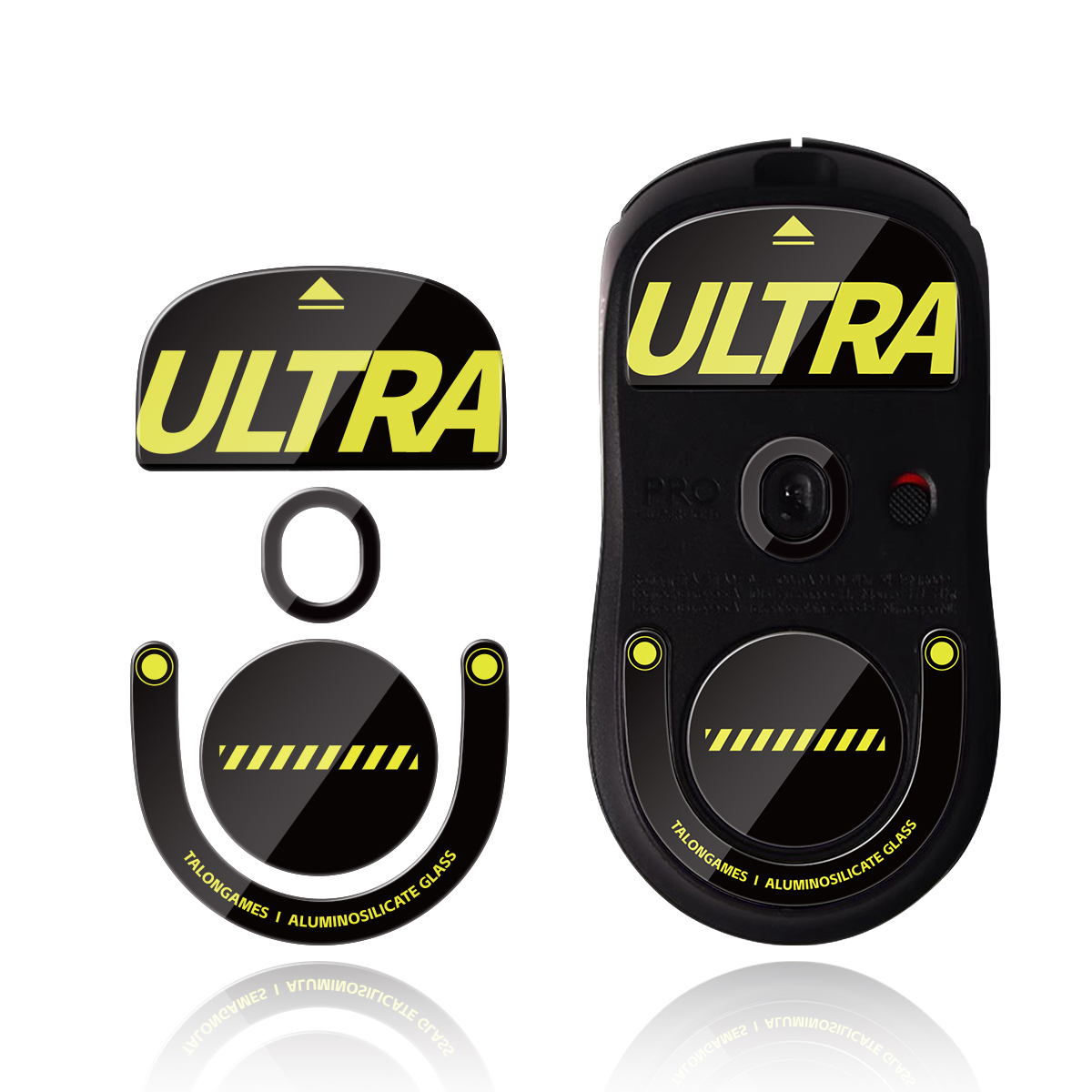 Logitech Mouse G Pro X Superlight - TALONGAMES: piedini in vetro per mouse,